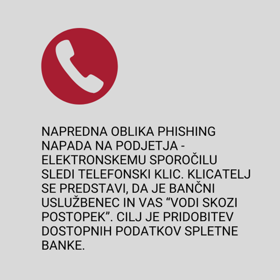 SI Cert napredna oblika phising napada